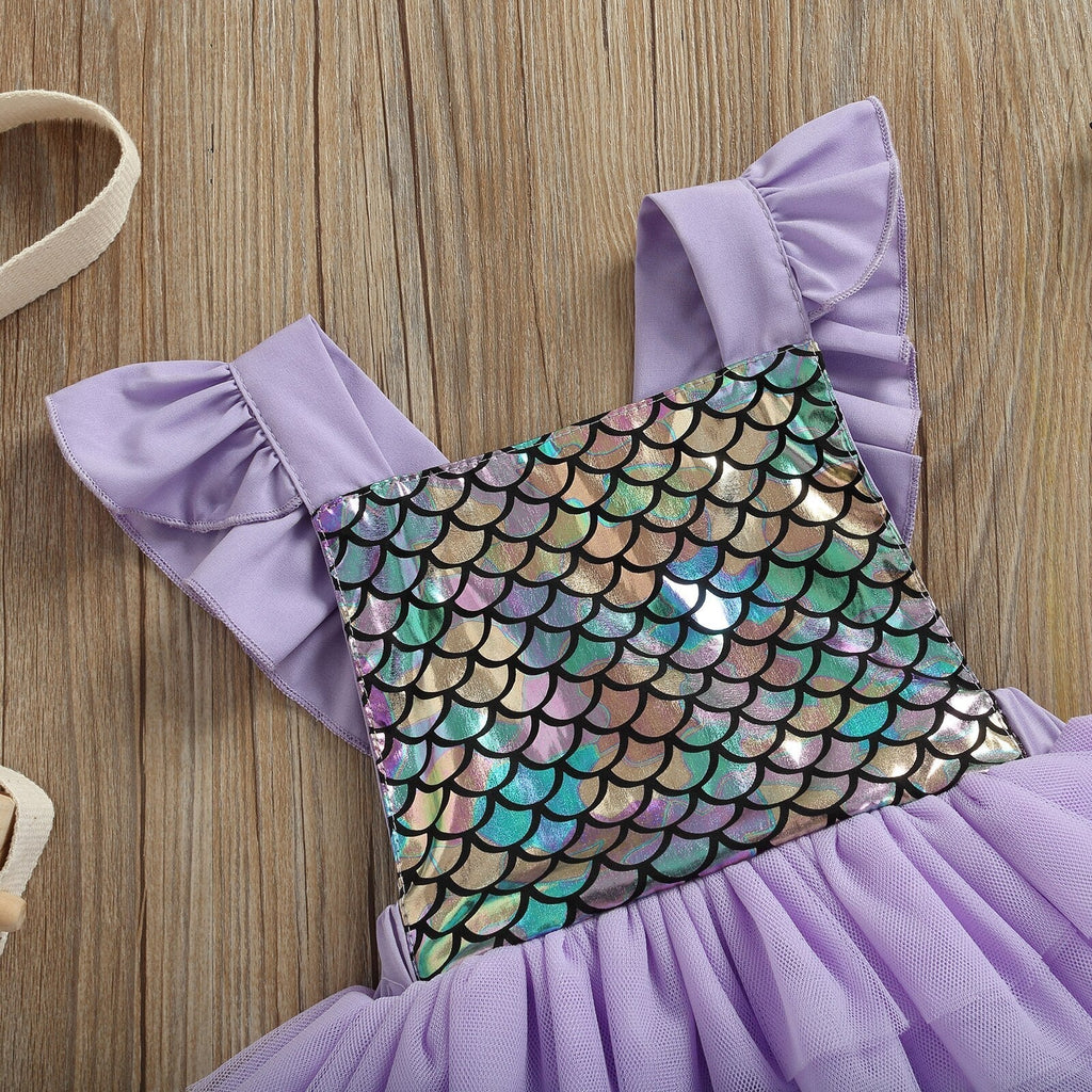 Body Infantil Feminino Sereia