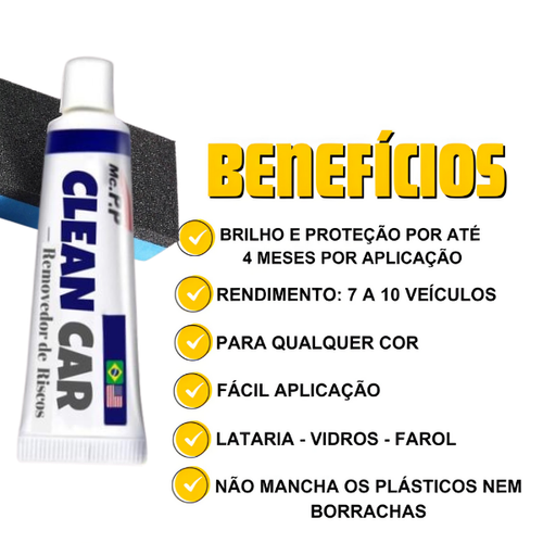 CleanCar - Restauração Completa |COMPRE 1 LEVE 2| Frete Grátis