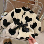 Casaco Infantil Feminino Corações