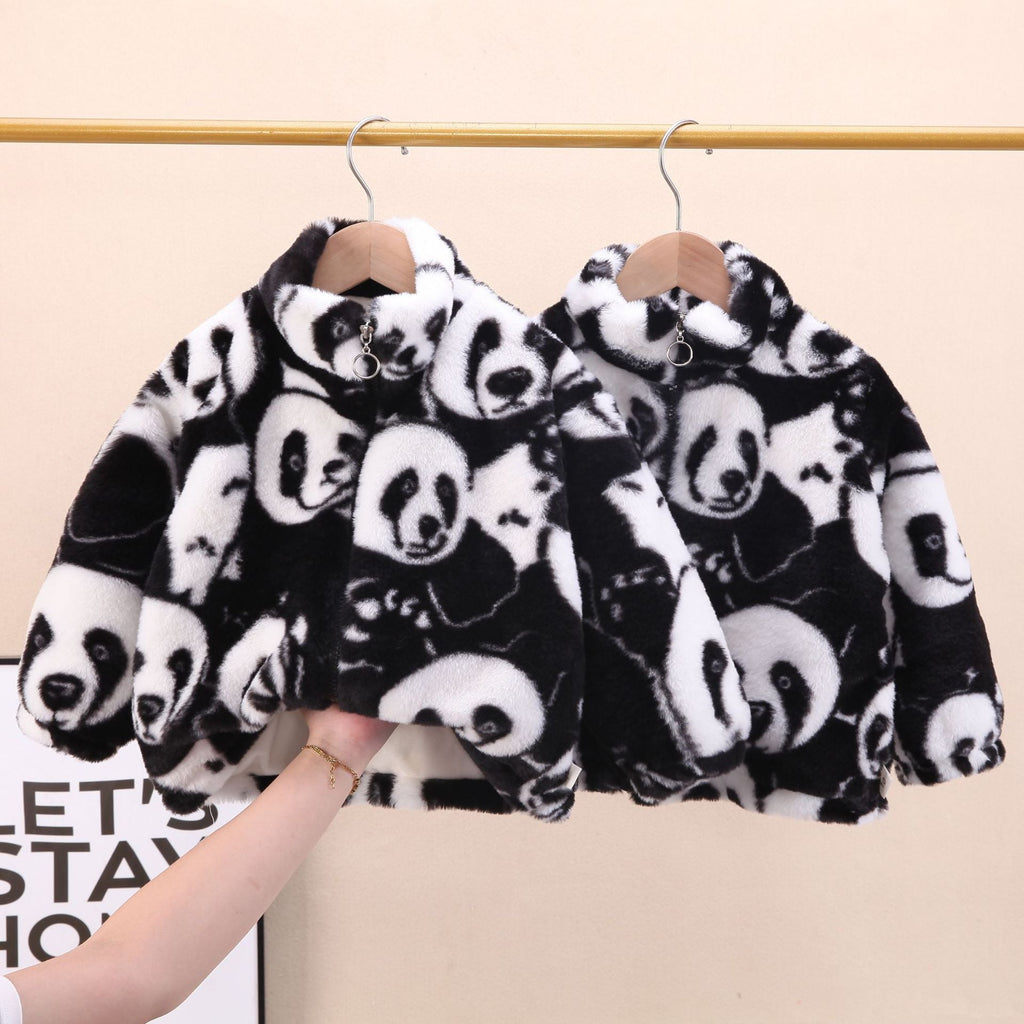 Casaco Infantil Plush Pandinha