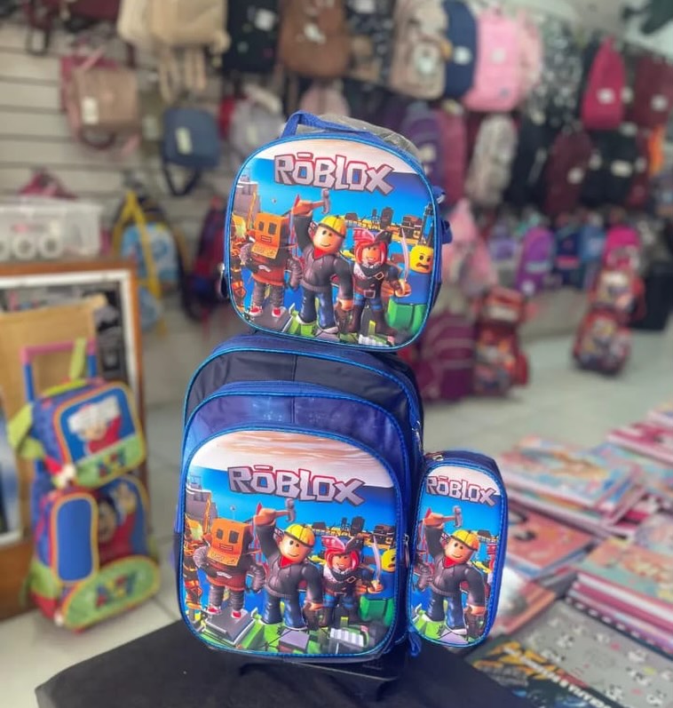 Kit escolar (mochila, lancheira, estojo) 008                                                                     7