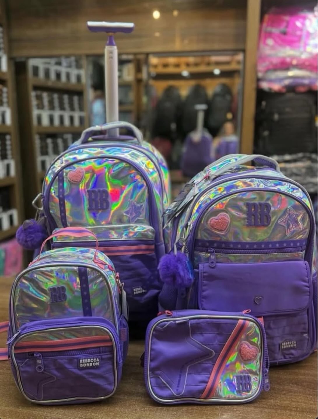 Kit escolar (mochila, lancheira, estojo) 019