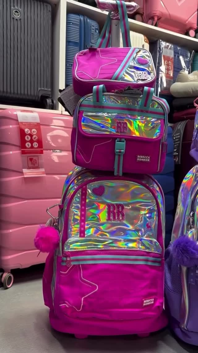 Kit escolar (mochila, lancheira, estojo) 007